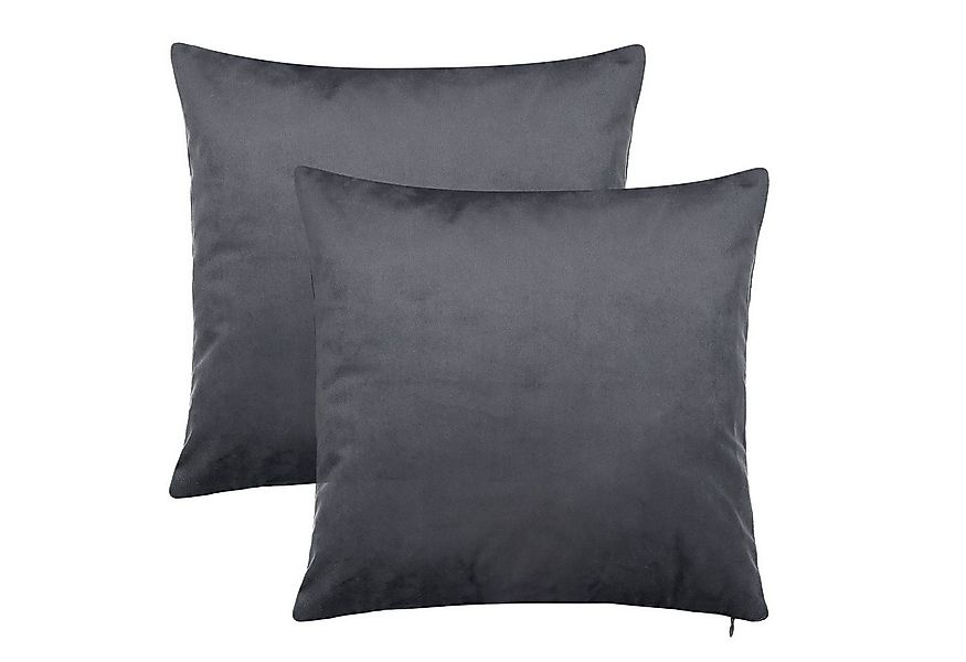BARBONS Kissenbezug Stilvolle Kissenbezüge aus samtigem Stoff, Kissenhülle, günstig online kaufen