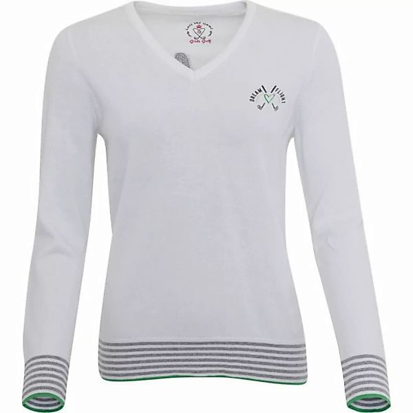 girls golf Trainingspullover Girls Golf Pullover 'Oh La La' Weiß Damen XXXL günstig online kaufen