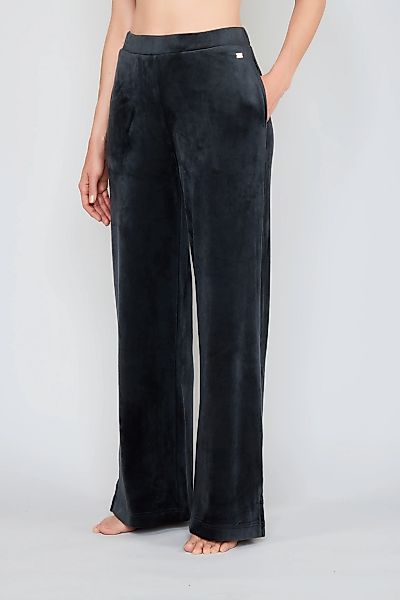 JOOP Pyjamahose "Relax" seitliche Taschen, Samt-Qualität, teilelastischer B günstig online kaufen