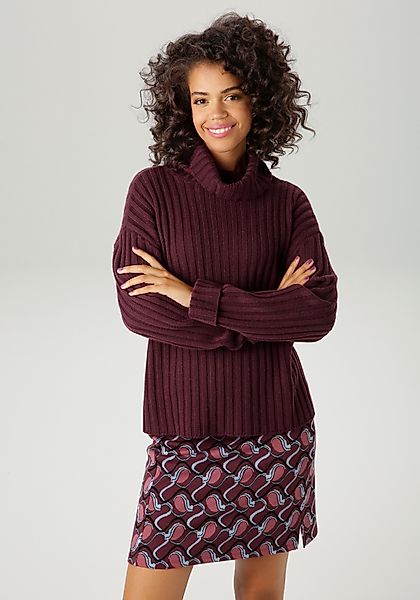 Aniston CASUAL Strickpullover in Streifen-Optik - günstig online kaufen