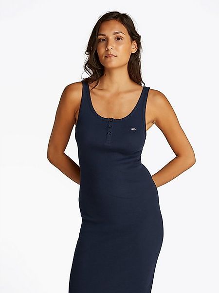 Tommy Jeans Jerseykleid TJW BUTTON TANK DRESS mit Knopf günstig online kaufen