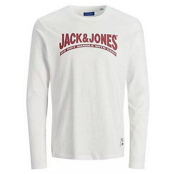 Jack & Jones Langarm-t-shirt M White günstig online kaufen