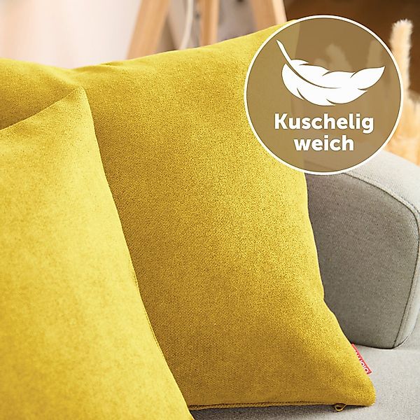 Blumtal Kissenbezug Chenille - Kuscheliges Zierkissen, günstig online kaufen