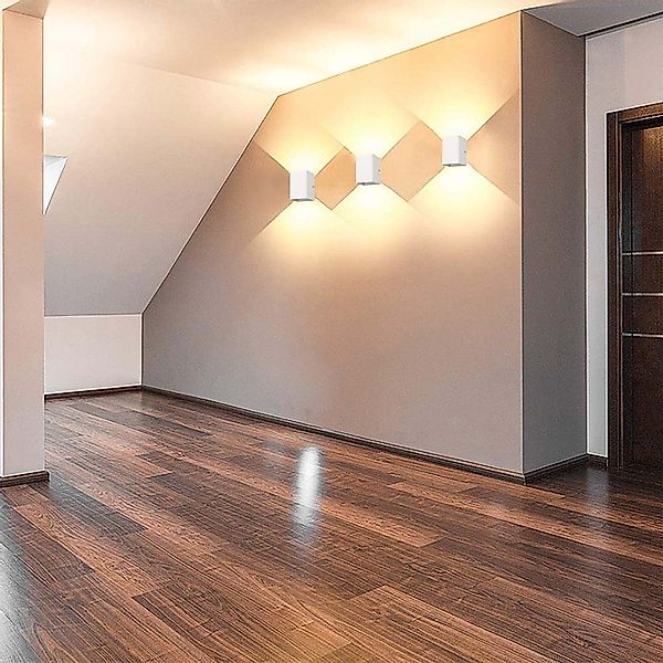 Jibenhome LED Flutlichtstrahler Up-Down-Wandleuchte 10 X günstig online kaufen