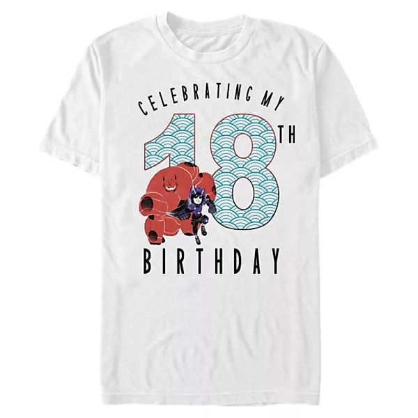 Disney - Baymax - Gruppe Baymax 18 Years - Geburtstag - Männer T-Shirt günstig online kaufen