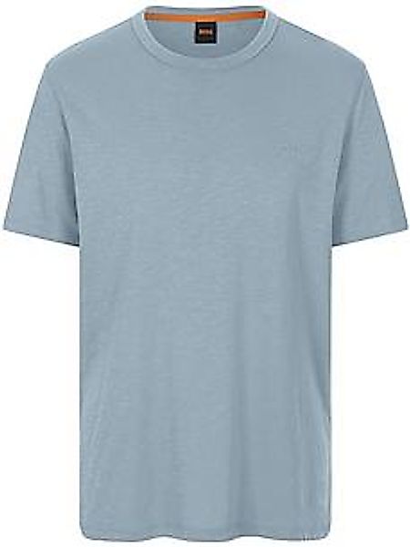 Rundhals-Shirt BOSS blau günstig online kaufen
