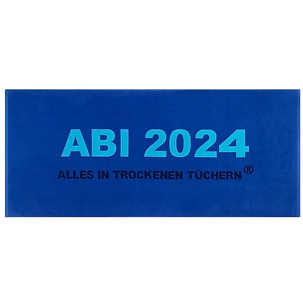 Egeria Strandtuch ABI 2024 Kornblau, Frottee günstig online kaufen