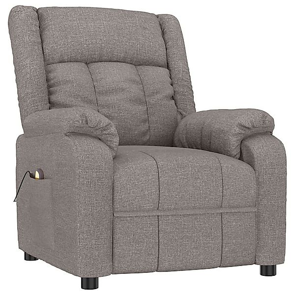 vidaXL Massagesessel Massagesessel Taupe Stoff (1-St) günstig online kaufen