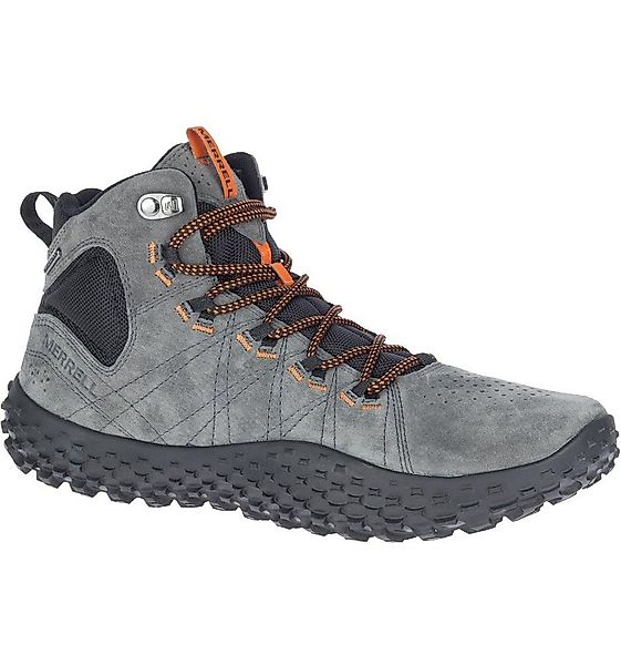 Merrell Wrapt Mid WP (Minimal-Laufschuhe, Leder, wasserdicht) granitegrau S günstig online kaufen