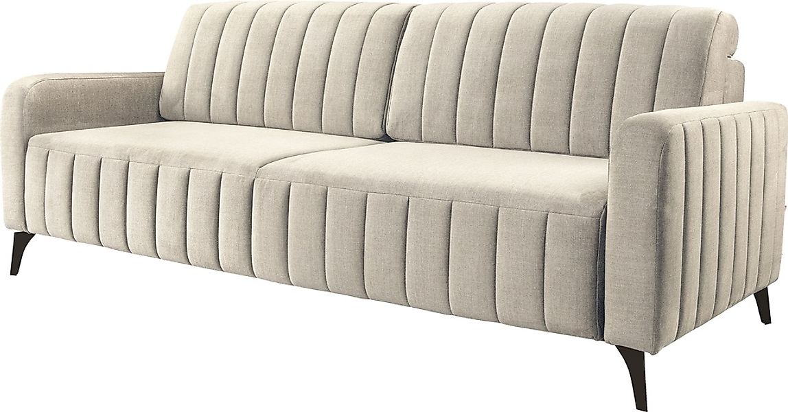 exxpo - sofa fashion 3-Sitzer »Grande, hochwertiges Schlafsofa mit Microvel günstig online kaufen