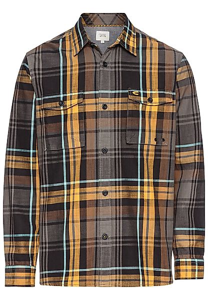 camel active Langarmhemd Karohemd im Overshirt-Look günstig online kaufen