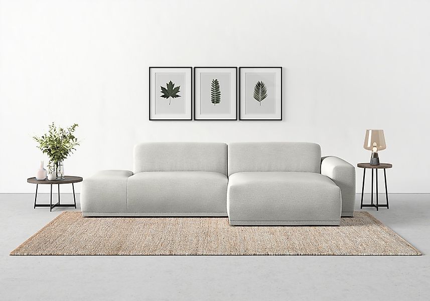 TRENDMANUFAKTUR Ecksofa "Braga, mit hochwertigem Kaltschaum, L-Form, in Cor günstig online kaufen