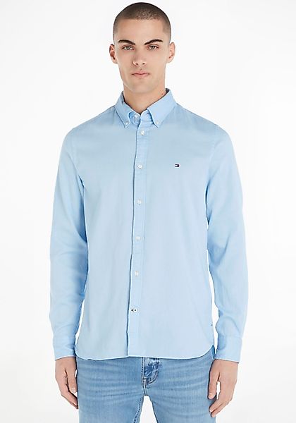 Tommy Hilfiger Langarmhemd LA-Hemd Flex Dobby günstig online kaufen