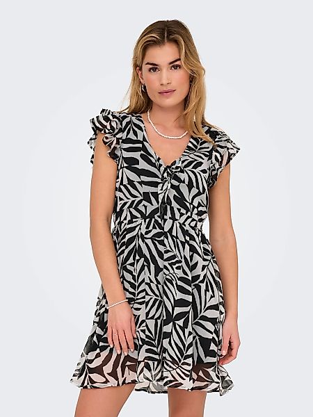 ONLY Midikleid "ONLASTA LIFE S/S PEEKABOO DRESS WVN" günstig online kaufen