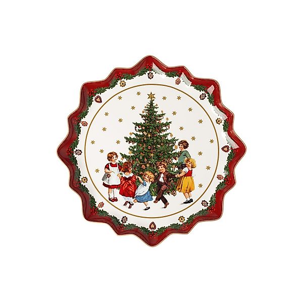 Villeroy & Boch Servierplatte "Gebäckteller "Kinder tanzen" Toys Fantasy ø günstig online kaufen