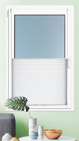 Kutti Plissee Brisa, Lichtschutz, ohne Bohren, verspannt, Klemmfix, Klemmfi günstig online kaufen