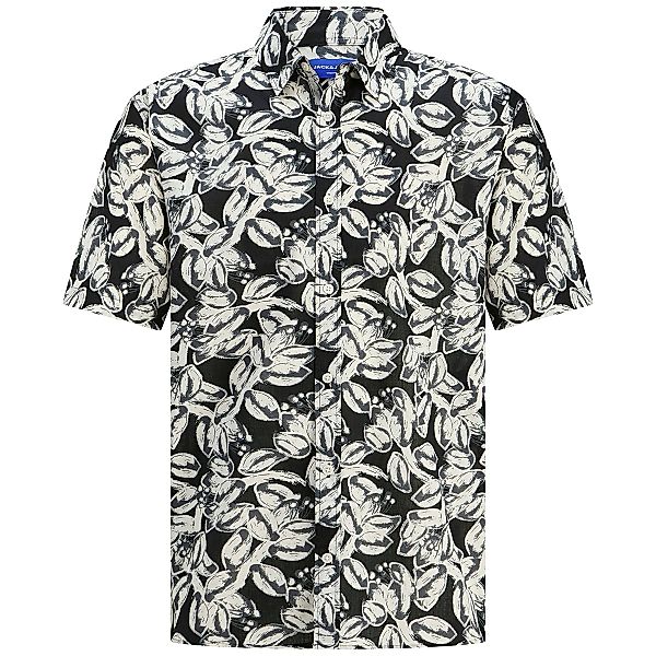 Jack&Jones Freizeithemd aus Baumwolle Farbe schwarz Größe: 7XL günstig online kaufen