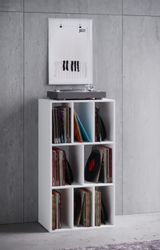 VCM Standregal Schallplattenregal Raumteiler LP Schaltino günstig online kaufen