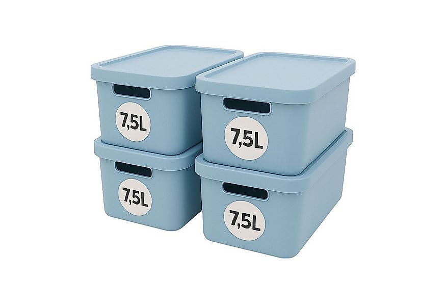 Plastard Aufbewahrungsbox mit Deckel von 7,5 - 31 Liter in verschied, Farbe günstig online kaufen