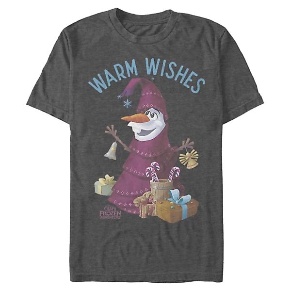 Disney - Eiskönigin - Olaf Wishes - Männer T-Shirt günstig online kaufen