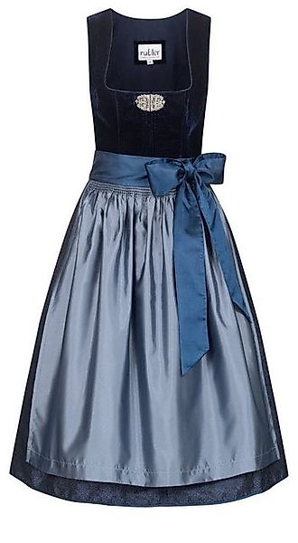 Nübler Trachtenkleid Dirndl Marlies in Dunkelblau günstig online kaufen