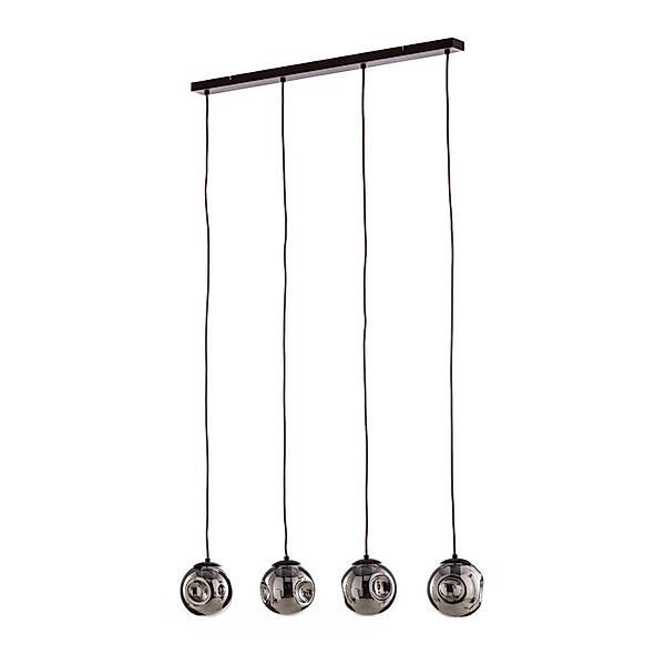 Lindby Pendelleuchte Valentina 10019840 Design Modern in Alu aus Glas 4-fla günstig online kaufen