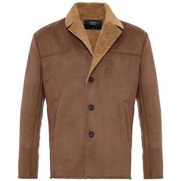 Antioch  Herrenmantel Faux Fur Lined Suede Coat günstig online kaufen