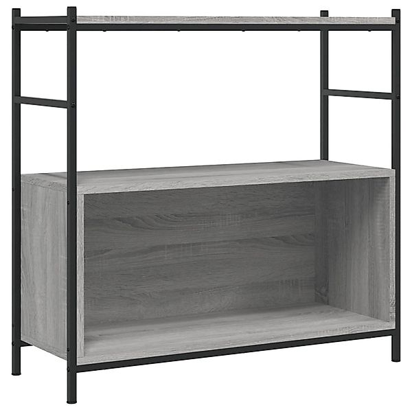 vidaXL Bücherregal Bücherregal Grau Sonoma 80x30x78,5 günstig online kaufen