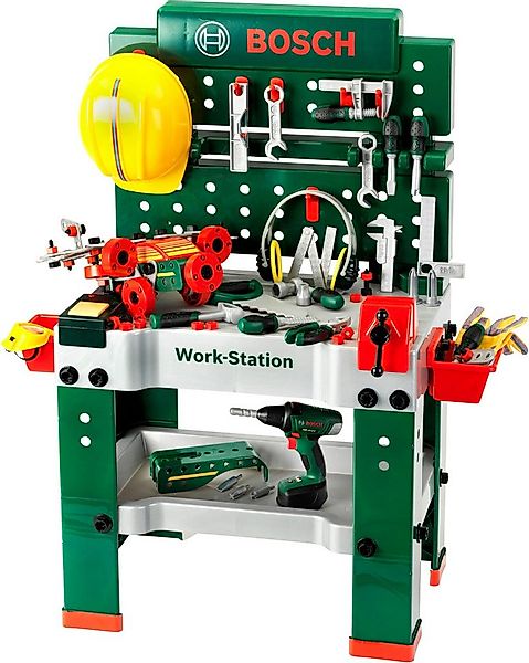 Klein Spielwerkbank BOSCH Werkbank No.1 2016, mit Sound, Made in Germany günstig online kaufen