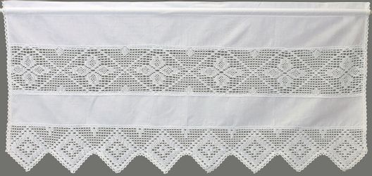 HOSSNER - ART OF HOME DECO Gardine "Achental" Stangendurchzug 1 Stk. tlg. günstig online kaufen