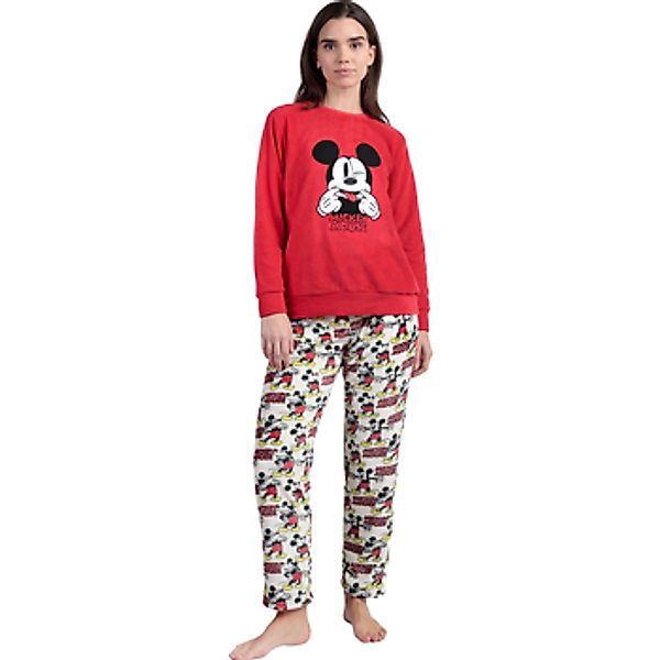 Admas  Pyjamas/ Nachthemden Pyjama Hose Top Langarm Best Mickey Disney günstig online kaufen