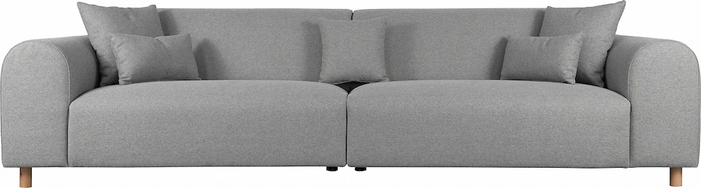 Home affaire Big-Sofa "Svennis" in 2 Bezugsqualitäten, B/T/H: 314/98/83 cm günstig online kaufen