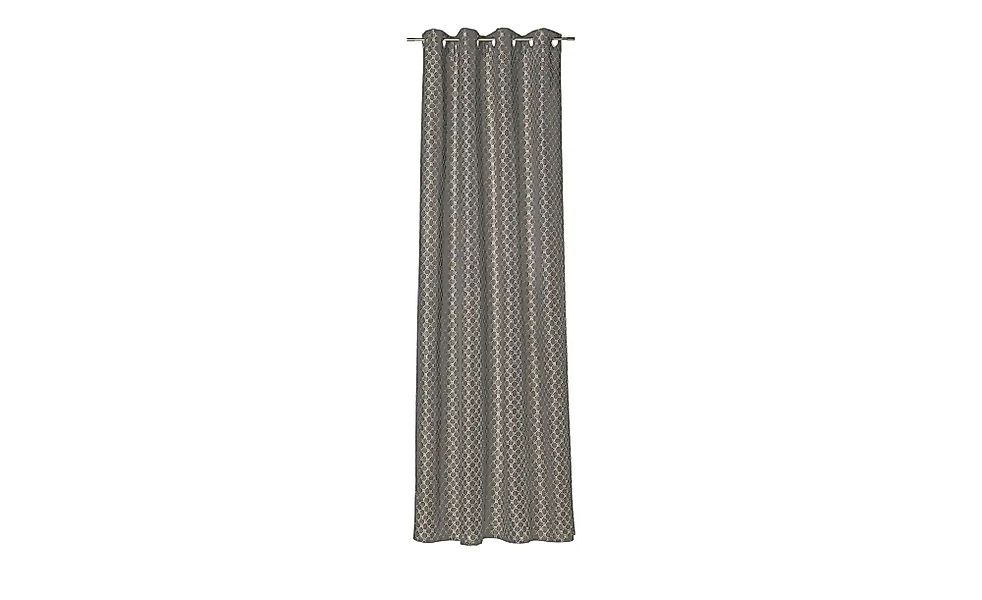 JOOP! Ösenschal  J-Allover ¦ braun ¦ Synthetik ¦ Maße (cm): B: 140 Gardinen günstig online kaufen