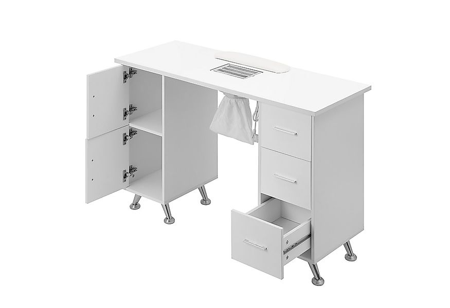 DARDVORLAG Arbeitstisch Profi Maniküretisch, Nageltisch mit Absaugung und 3 günstig online kaufen