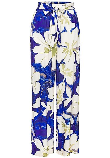 Vivance Palazzohose, mit großem Blumendruck günstig online kaufen