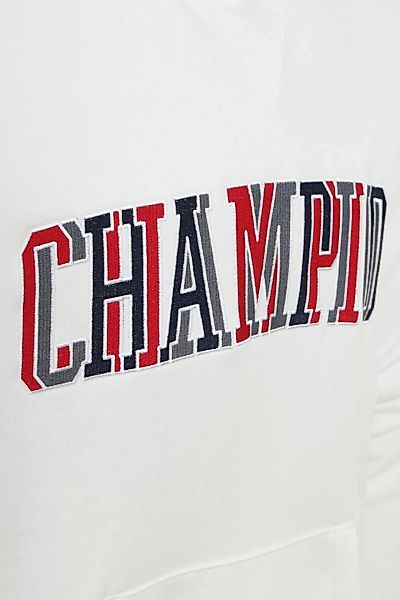Champion Sweat Hoodie Logo Weiß - Größe L günstig online kaufen