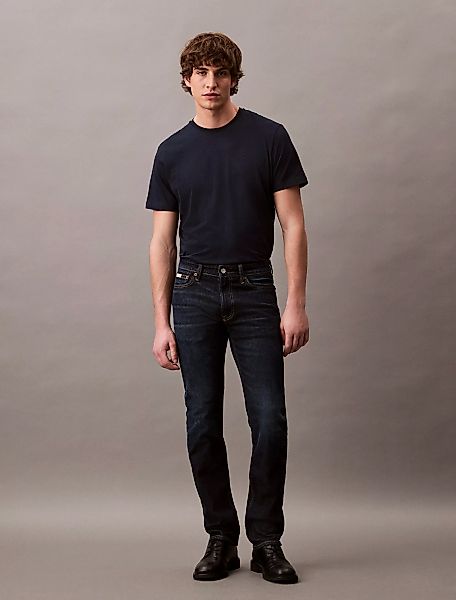 Calvin Klein Jeans Slim-fit-Jeans "SLIM REBEL SAPPHIRE JEAN", in dezenter W günstig online kaufen