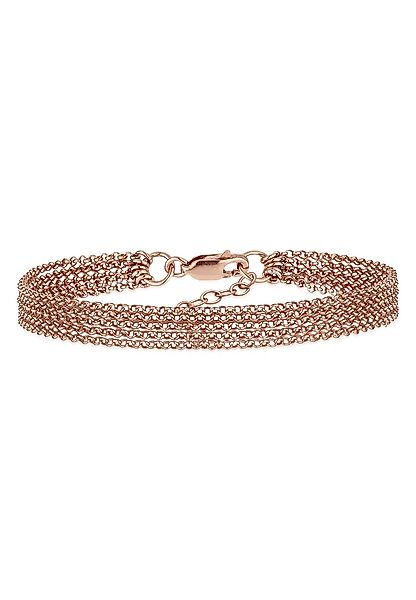 Elli Armband Breit Glieder Basic Silber günstig online kaufen