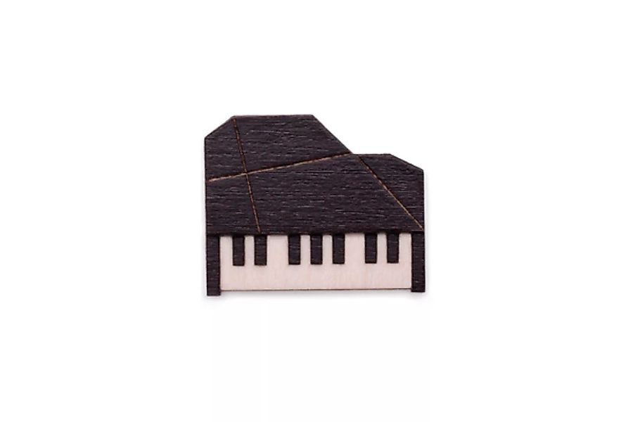 Brosche Aus Holz "Piano Brooch" günstig online kaufen