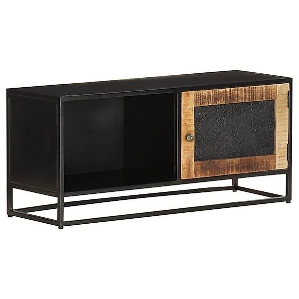 furnicato TV-Schrank 90x30x40 cm Raues Mangoholz (1-St) günstig online kaufen