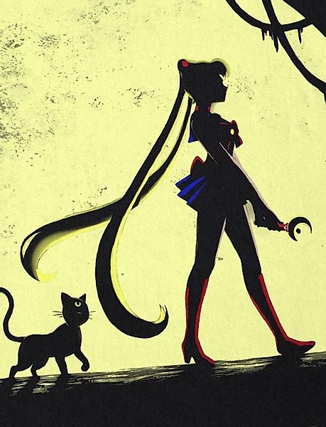 style3 T-Shirt Sailor Mondschein sailor moon crystal anime manga bunny cosp günstig online kaufen