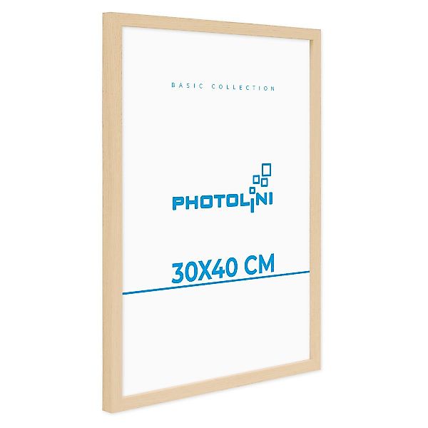 PHOTOLINI Bilderrahmen Poster-Einzelrahmen Modern Schmal günstig online kaufen