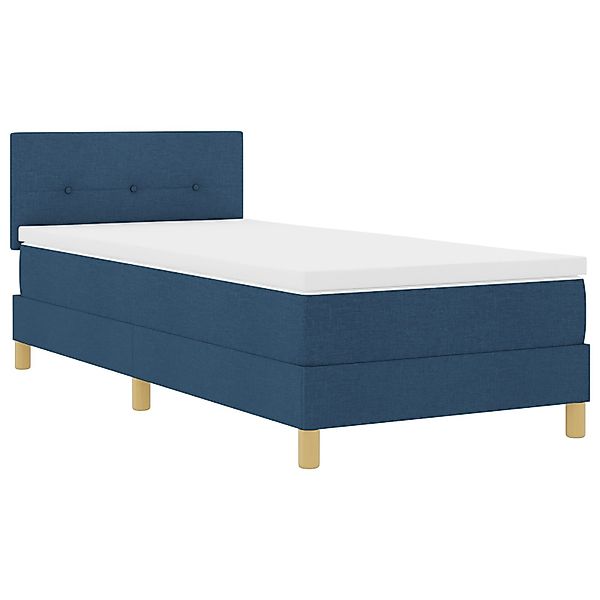 vidaXL Bett LED Boxspringbett mit Matratze günstig online kaufen