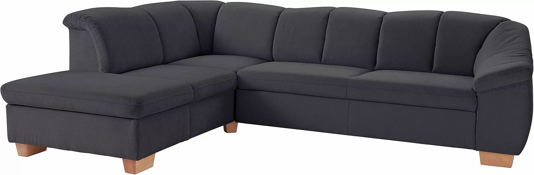 sit&more Ecksofa "Santo L-Form", mit Federkern, wahlweise mit Bettfunktion günstig online kaufen