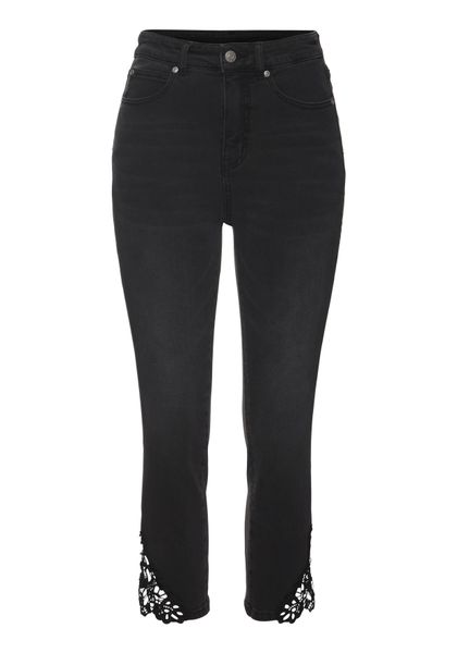 Vivance 7/8-Caprijeans mit Spitzendetail am Saum, günstig online kaufen
