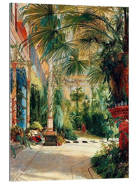 Posterlounge Wandbild Das Innere des Palmenhauses, günstig online kaufen