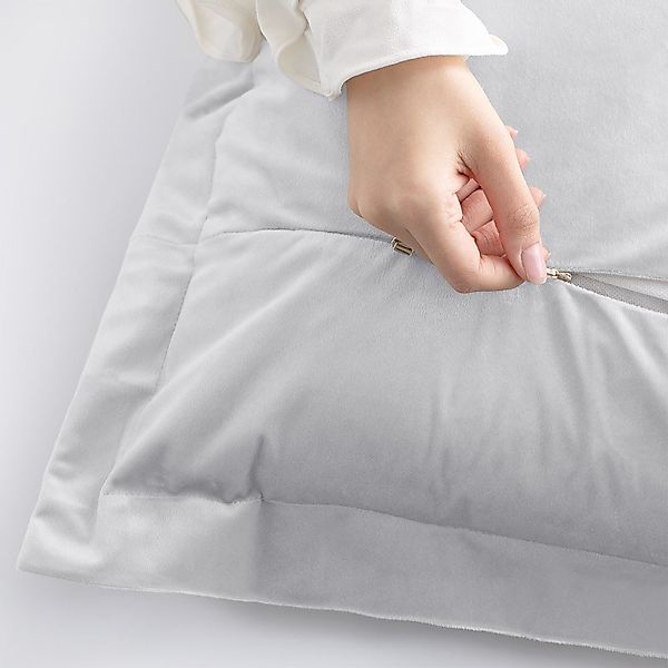 AmeliaHome Kissenhülle Kissenhülle Kissenbezug Dekokissen Samt günstig online kaufen