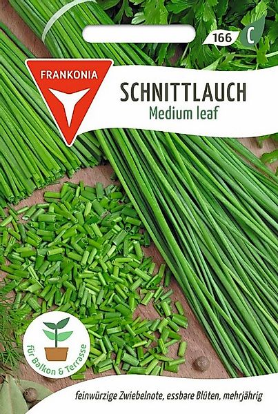 FRANKONIA Kräutersamen Schnittlauch, Medium Leaf - Gewürz Saatgut Schnittla günstig online kaufen