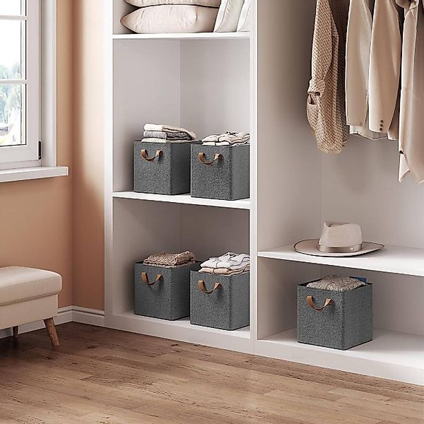 Woltu Aufbewahrungsbox (3 St), faltbare Stoffbox günstig online kaufen