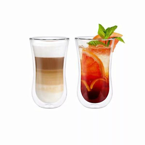 COFFEE ´N MORE Thermoglas 330 ml XL 2er Set Teegläser transparent günstig online kaufen